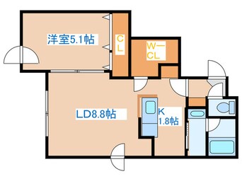 間取図 CURTIS HASSAMU