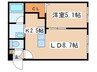 Ｓ-ＭＯＤＥ麻生西 1LDKの間取り