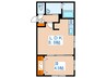INGRESSO南7条 1LDKの間取り
