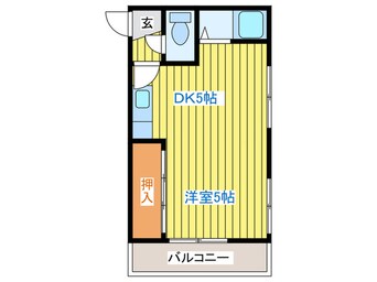 間取図 日光ハイツ３