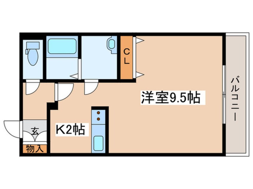 間取図 クレアーレ