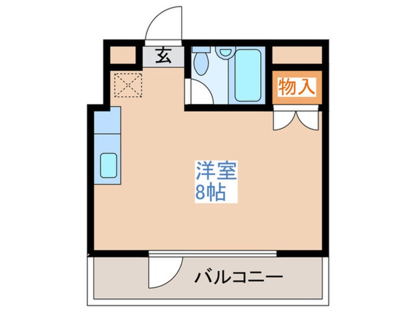 間取図 アークパレス平岸