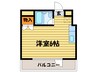 アークパレス平岸 1Rの間取り