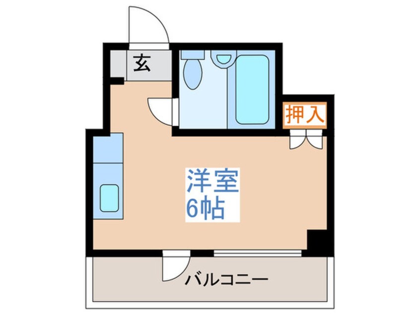 間取図 アークパレス平岸