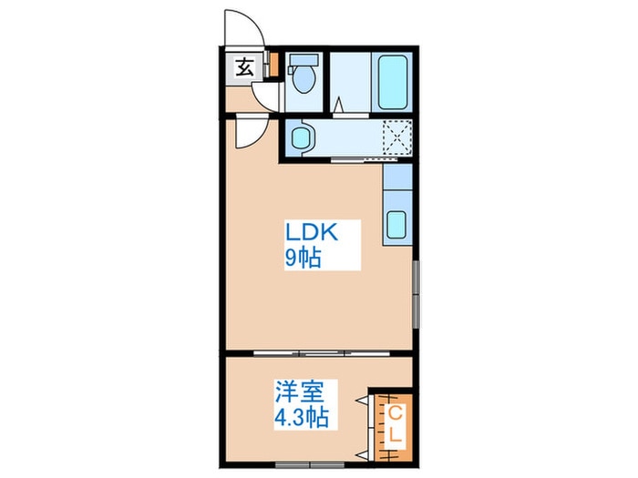 間取り図 ラフィーネ円山公園・華
