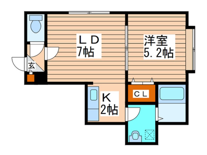 間取図 レアル・コンシェルトⅡ