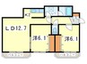 キャビン２５ 2LDKの間取り