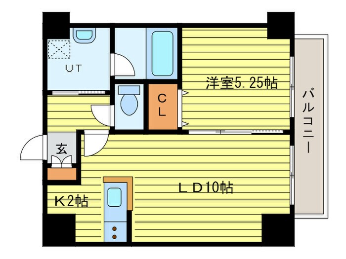 間取り図 アヴェニュ近美前