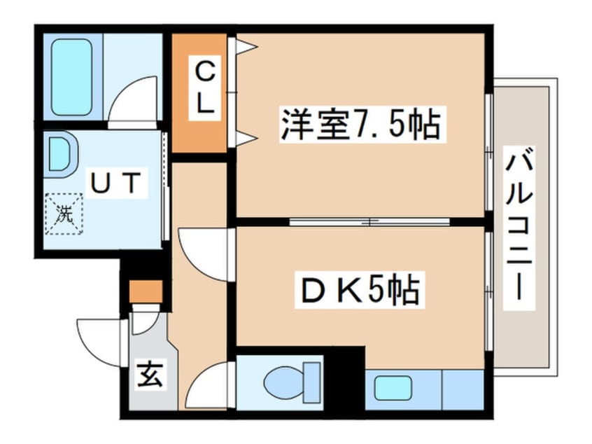 間取図 セントポーリアクレア