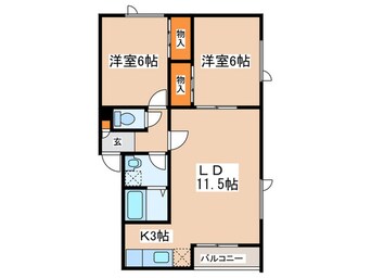 間取図 アイリス