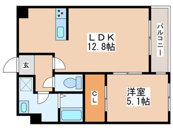 間取図 カレラ近代美術館前