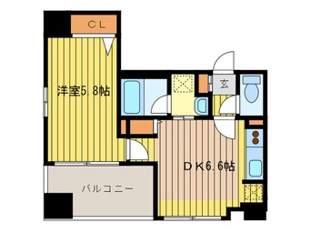 間取図 クラッセ北大通