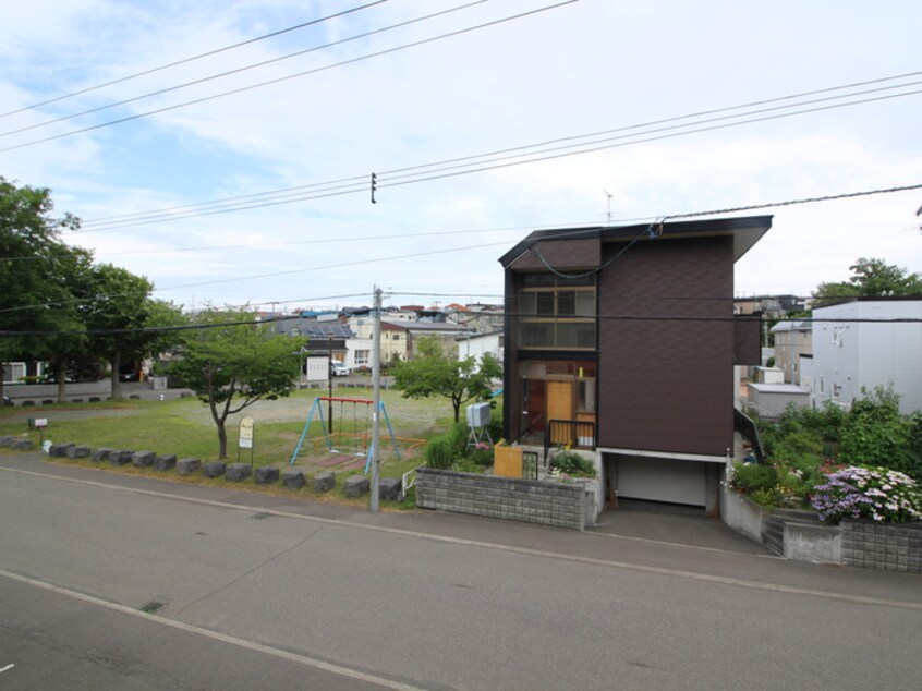 室内からの展望 セトル西岡