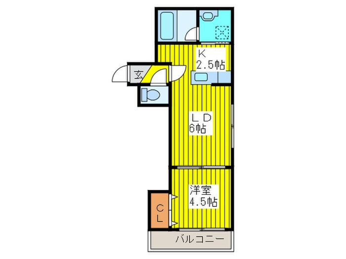 間取り図 ＬＥ・ＥＳＴ Ⅴ