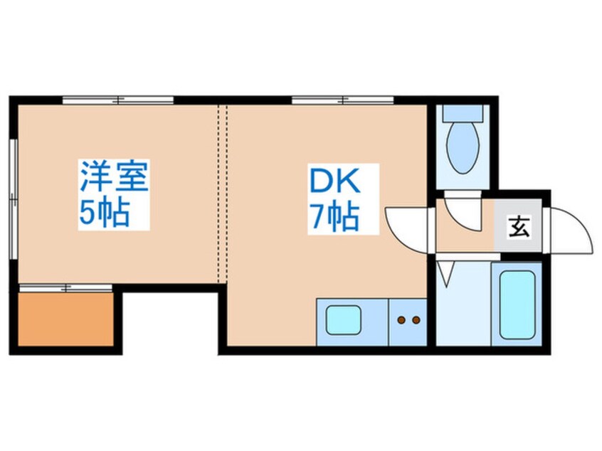 間取図 キャロム２４軒Ａ棟