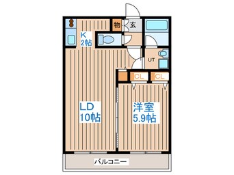 間取図 グランカーサ南１３条