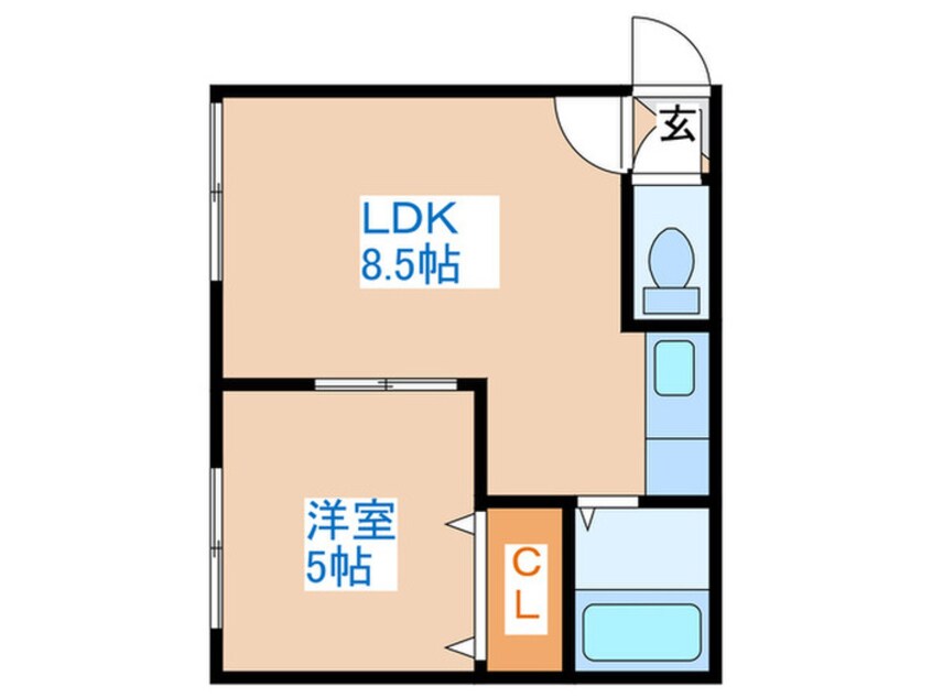 間取図 コアライズ参番館
