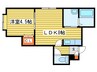 サンライズＮ５ 1LDKの間取り