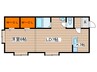 プラザＮ12 1LDKの間取り