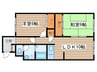 αＮＥＸＴ(102) 2LDKの間取り