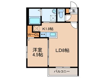 間取図 アスウェル美園フレット