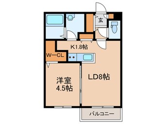 間取図 アスウェル美園フレット