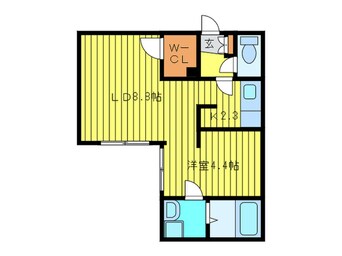 間取図 エスパス　ル－ジュ
