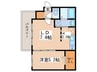 Ｎｏｃｅ円山 1LDKの間取り