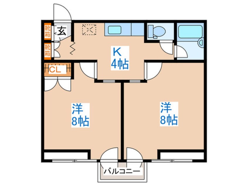 間取図 グレース宮の森