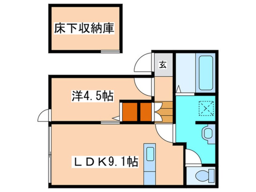 間取図 エスパニア札幌Ⅴ