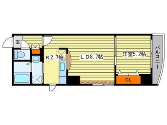 間取図 アリスマナーＢ・Ｌ・Ｄ