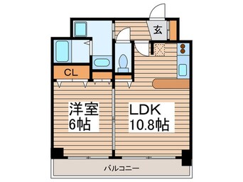間取図 PARKSIDE　KIB