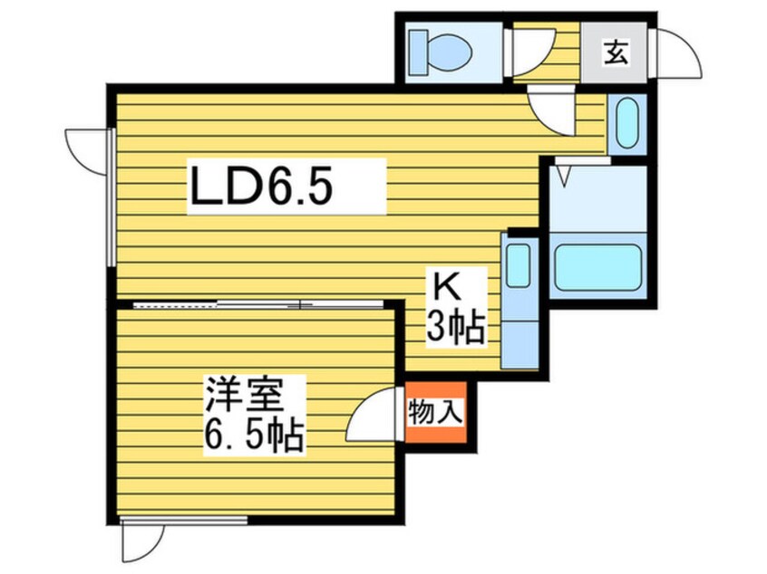 間取図 キラメック美術館通り