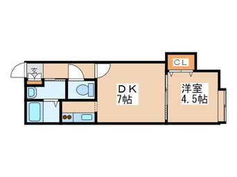 間取図 アークコート西岡Ⅲ