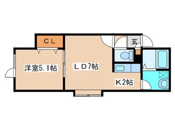 間取図 カーサ・クレシア