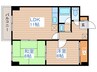 マンションえむず 2LDKの間取り