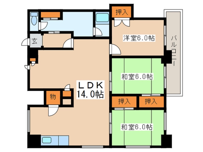 間取り図 シオン澄川