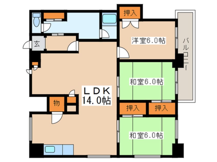 間取図 シオン澄川