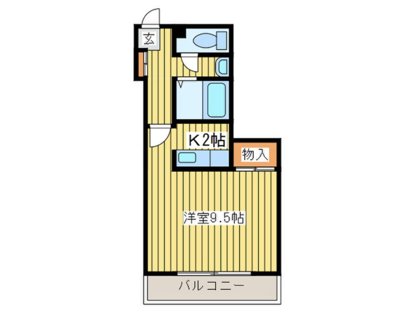 間取図 ビバリ－ヒルズ