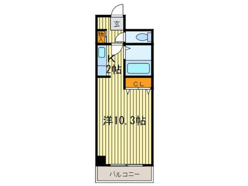 間取図 ビバリ－ヒルズ