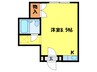 プレイス円山 1Rの間取り