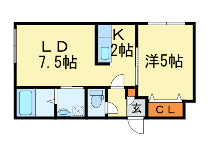 間取図 シリウス環状通東