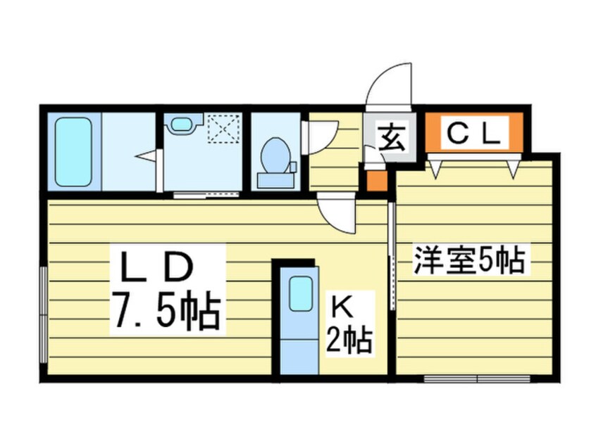 間取図 ポラリス環状通東