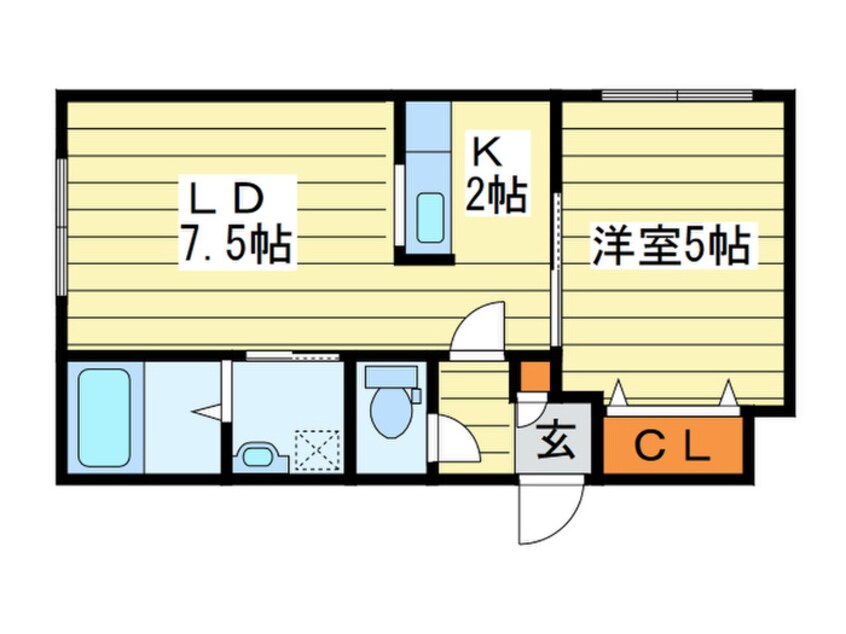 間取図 ポラリス環状通東