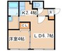 Fico 1LDKの間取り