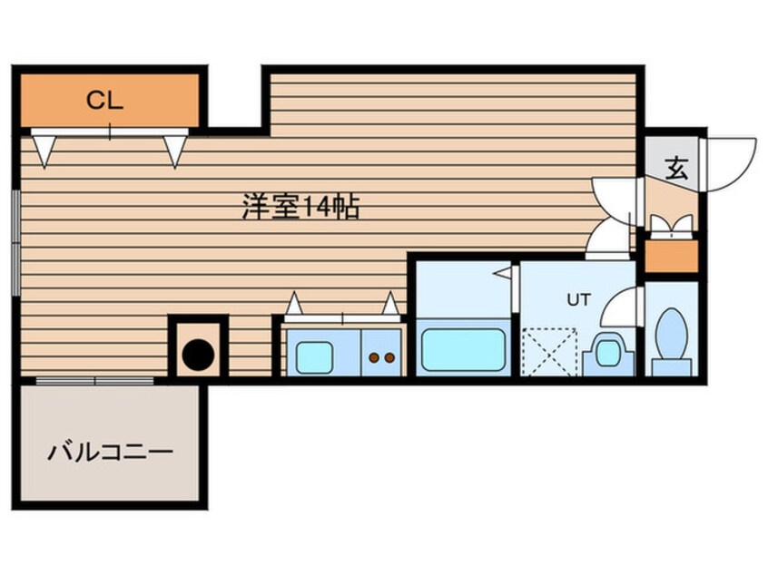 間取図 ノースソレイユ北札幌