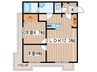 ＵＵＲコ－ト札幌北三条 2LDKの間取り