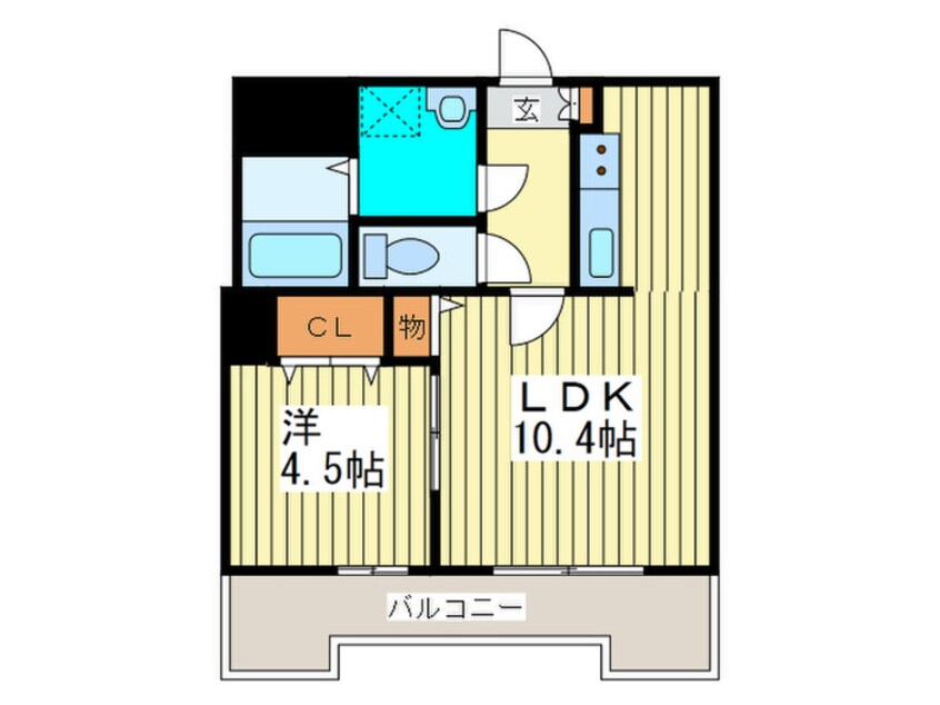 間取図 ＵＵＲコ－ト札幌北三条