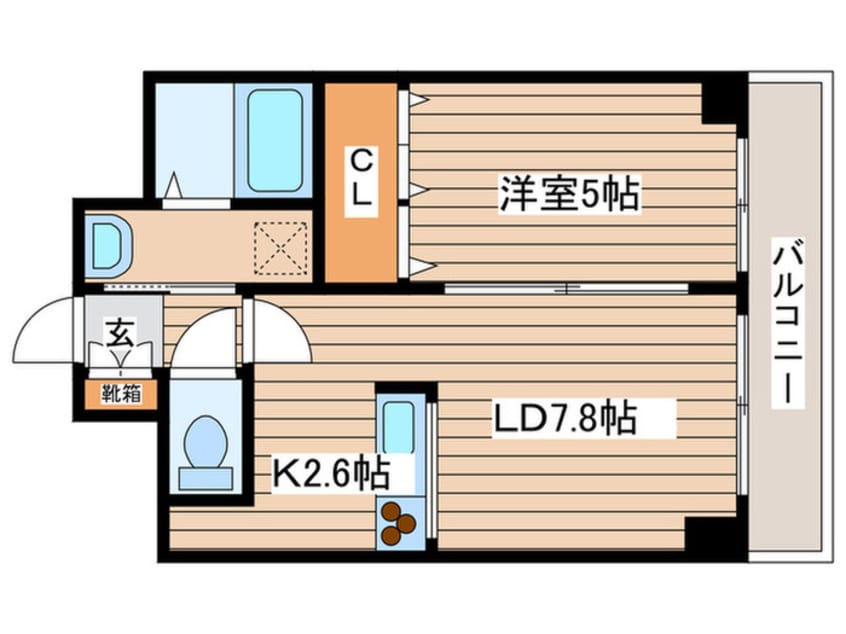 間取図 メゾン・ド・エルム