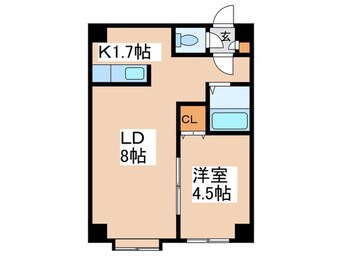 間取図 ロリエ南郷